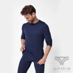 بلوز مردانه ترمو (حرارتی) بیس لایر اسمارا Esmara آلمان سرمه ای Thermal Underwear داخل کرک