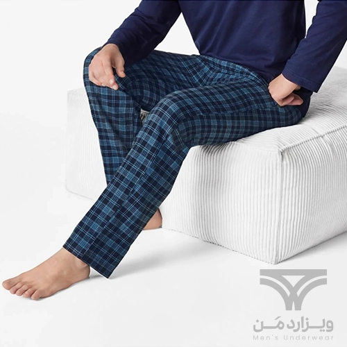 پیژامه (شلوار راحتی) مردانه اورجینال وارداتی اسمارا Esmara Men آلمان چهارخونه ریز