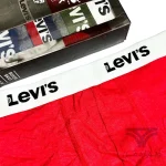 پک 4 تایی شورت مردانه باکسر بریف میکروفایبر اورجینال وارداتی برند لیوایز Levi's آمریکا کش 4 سانتی رنگبندی رندوم