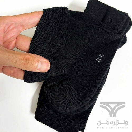 پک 2 تایی جوراب مردانه زمستانی ضخیم اورجینال لیورجی Livergy آلمان وارداتی مشکی