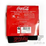 پک 2 تایی شورت مردانه باکسر بریف Coca Cola کوکا کولا آلمان اورجینال وارداتی طرح نوشابه قرمز مشکی