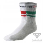 پک 2 تایی جوراب مردانه اسپورت پارکساید Parkside آلمان اورجینال وارداتی طوسی سفید