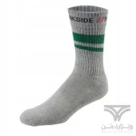 پک 2 تایی جوراب مردانه اسپورت پارکساید Parkside آلمان اورجینال وارداتی طوسی سفید